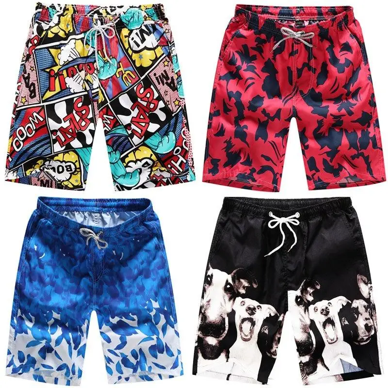 2021 novedad de verano Pantalones cortos casuales hombres playa pantalones cortos de hombre pantalones cortos de secado rápido para traje de baño para playa masculino pantalones cortos de los hombres