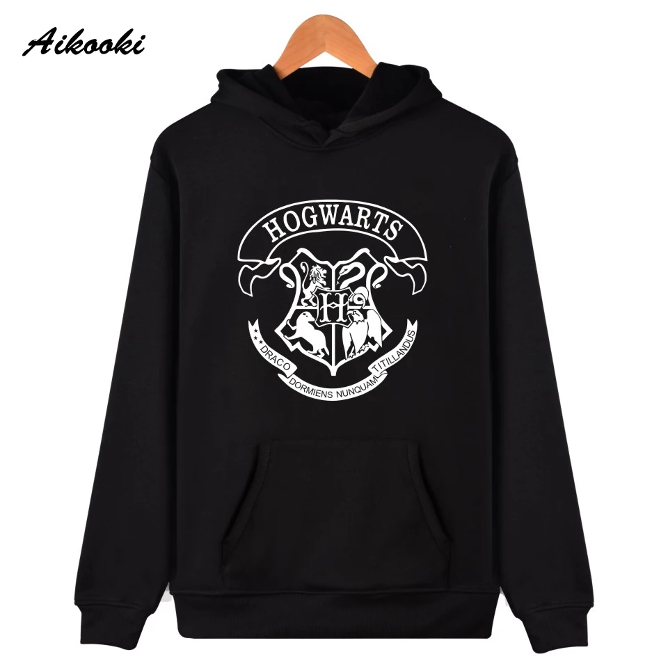 Повседневные Новые мужские и женские толстовки Hogwarts брендовые свитшоты одежда