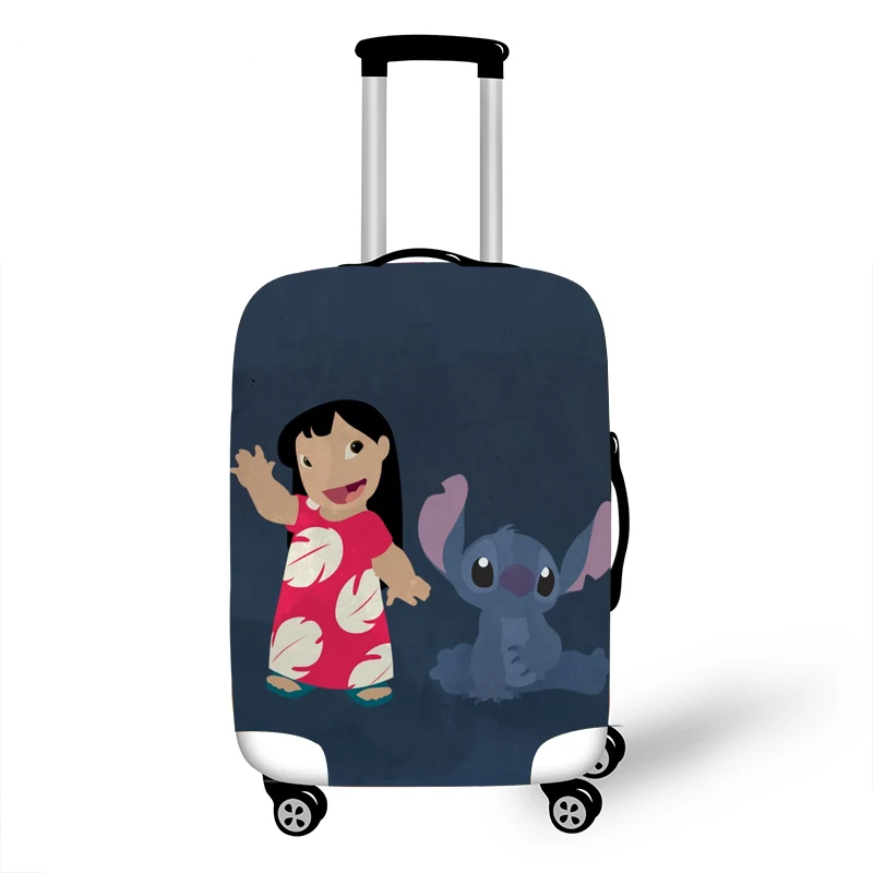 Эластичный Защитный чехол для багажа, защитный чехол для чемодана, чехлы на колесиках, Чехлы, 3D аксессуары для путешествий, Lilo шаблон T123