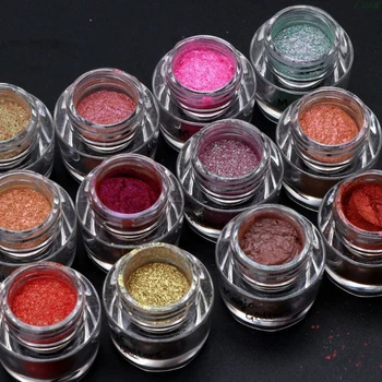 

12 Color Chameleons Pigment Magic Mirror Powder Epoxy Resin Glitter Colorant DIY PXPC
