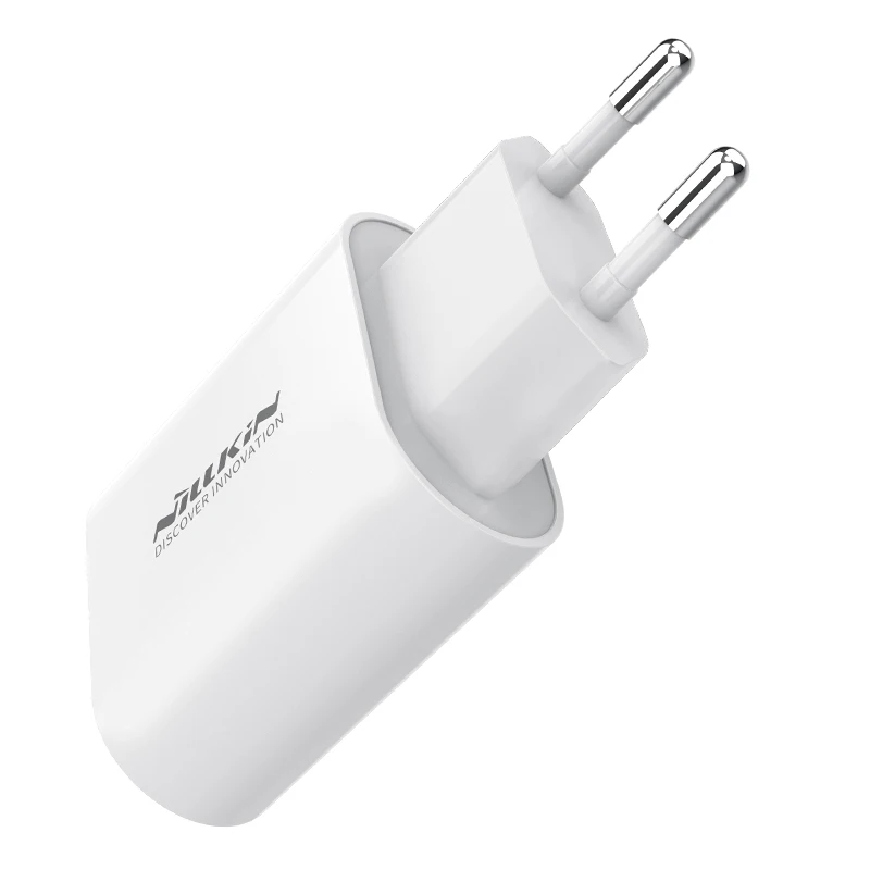 Nillkin Bijou 18 Вт PD адаптер питания USB C зарядное устройство обеспечивает быструю зарядку для Xiaomi Mi9 samsung Galaxy Note 10 Plus iPhone 11 Pro - Тип штекера: Европейский Союз (ЕС)