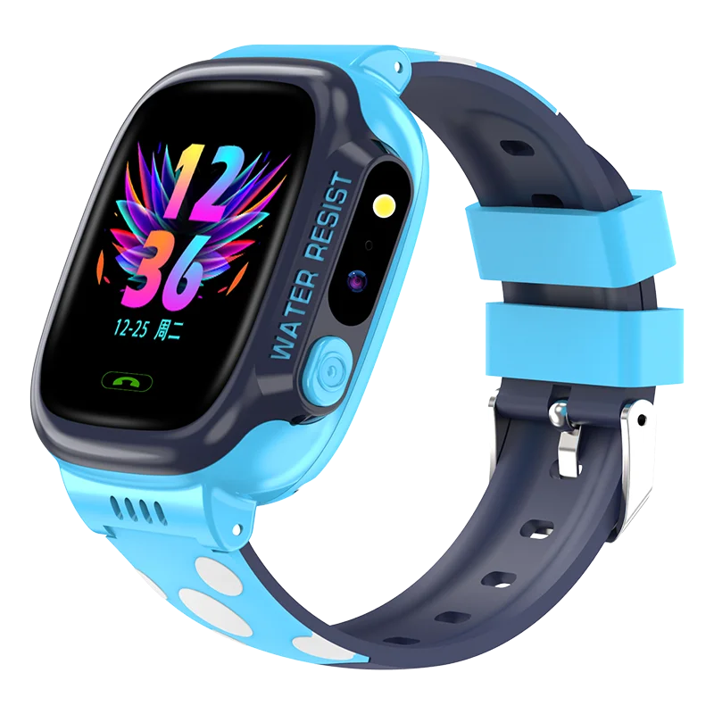 blue Y92 Детские умные часы, 2G, умные часы, детские gps умные часы, SOS Вызов, анти-потеря, детские часы, пульт, Minotor, gps трекер, VS Q15, S12, Q50 - Цвет: blue