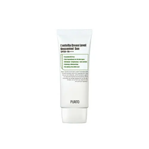 Пурито центелла Зеленый уровень без запаха солнце SPF50+ PA++ 60 мл Солнцезащитный BB крем увлажняющий Защита от солнца Корейская косметика - Цвет: Sunscreen