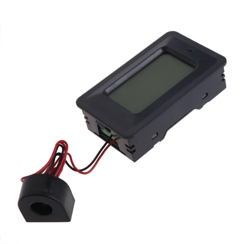 Mini AC Single Phase Power Meter - Volt Amp Watt KWh Frequency PF Monitor With LCD Display, 110V/220V - View #12