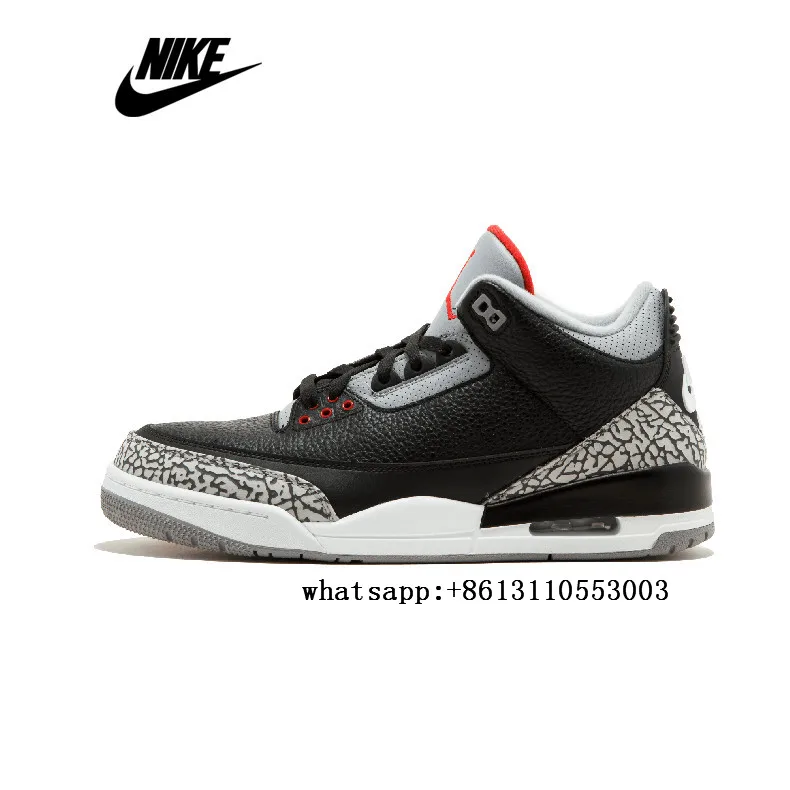 Air Jordan 3 Ретро баскетбольные кроссовки размер 40-45 - Цвет: 4