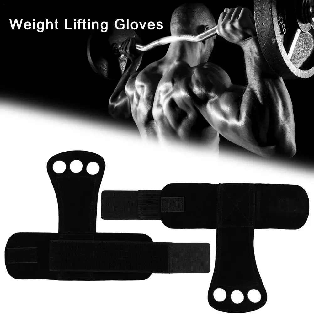 1 пара тренировочных перчаток для тяжелой атлетики для женщин и мужчин, для фитнеса, спорта, бодибилдинга, гимнастики, захваты для тренажерного зала, защита для ладоней, перчатки 4