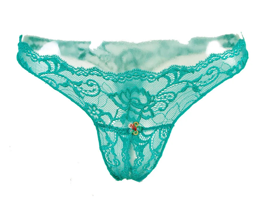 Ou Ya открытый промежность женское сексуальное белье Knicker 1339 конфеты зеленый поддержка поколение жира
