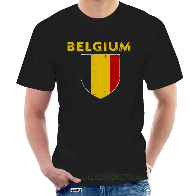 Camiseta de fútbol con bandera de Bélgica para hombre, camisa de fútbol, Bandera de Bélgica, blac, fresca, informal, Unisex, novedad de 2030R|Camisetas| - AliExpress