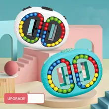 

12cm Baby Toys Rotating Magic Bean Cube Fingertip Children Adult Montessori Educational Children Toys Children's Christmas Gifts
