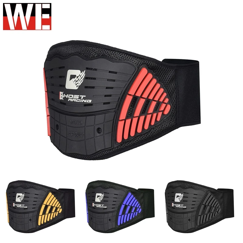 

GHOST RACING Motocycle Waist Protector Kidney Protection Adjustable Waist Belt Motocross Racing Lumbar Support Back Waist Brace