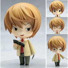 Death Note Toy Action Figures Figure Action Death Light Anime Figure Toy Anime Action Figure Yagami Light 4 Faces Actions Change death note anime character figures 8 piece set