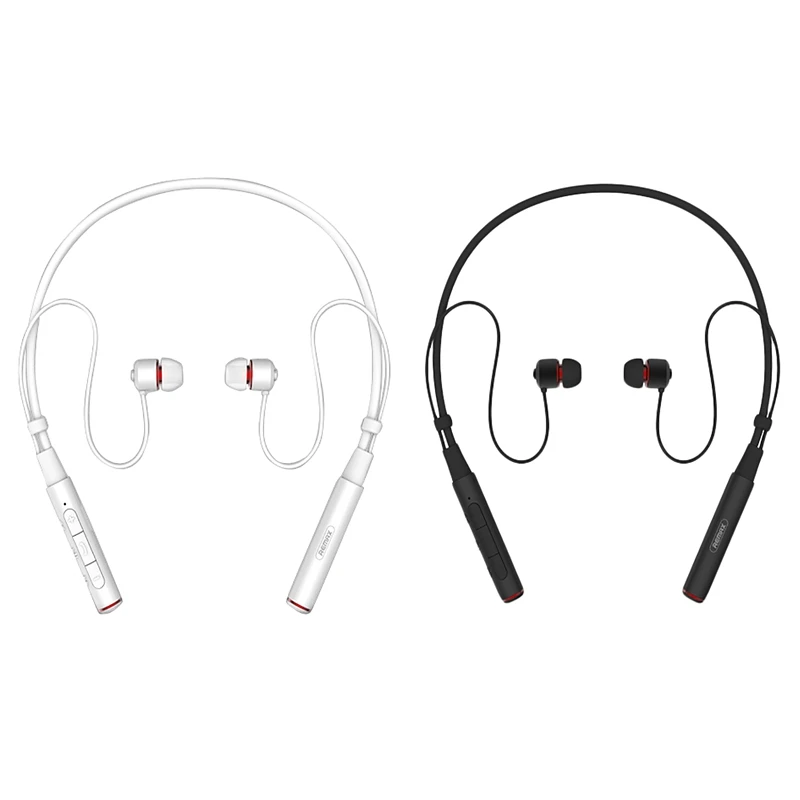 Hot Remax Rb-S6 Sports Neckband Bluetooth Headset Wireless Stereo Music Earphone Bluetooth V4.1 Hd Mic Multi Connections for I
