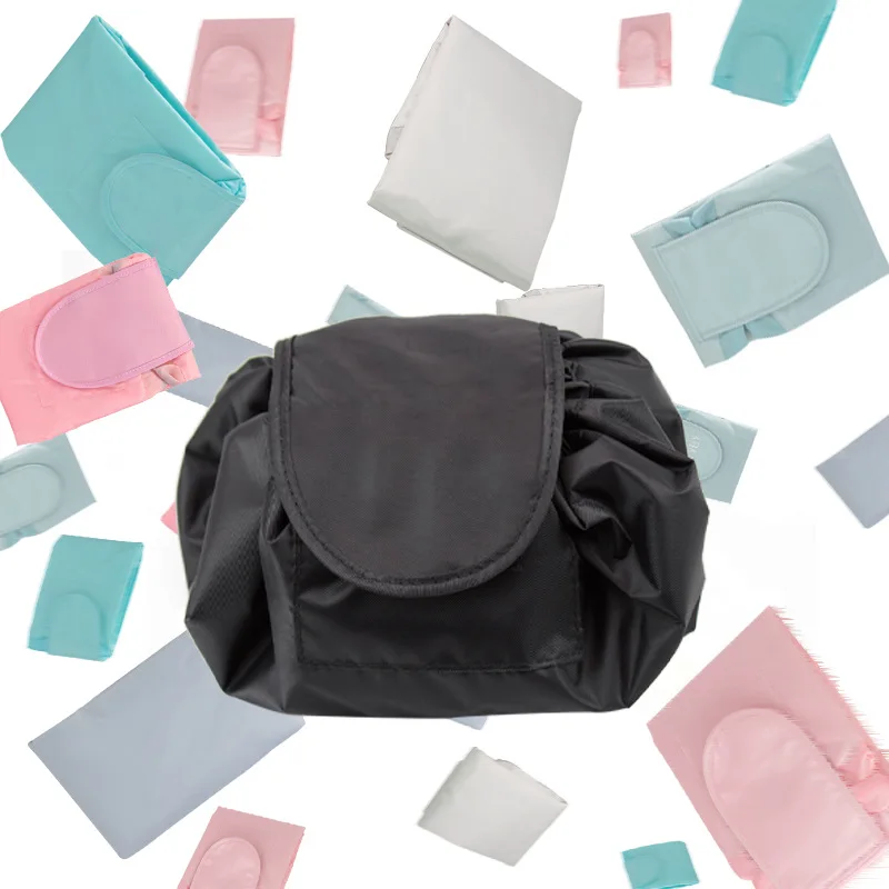 

Makeup Large-Volume Drawstring Bag Drawstring Top Storgage Bag Multi-functional Wash Bag Lazy Cosmetic Bag