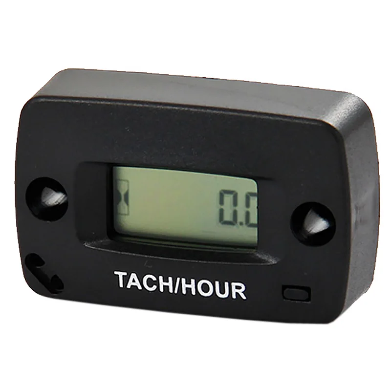Ip68 цифровой индукционный Тахометр Tach Rpm счетчик часов для газомоторной косилки Atv мотоцикл снегоход гидроцикл Мотокросс питбайк