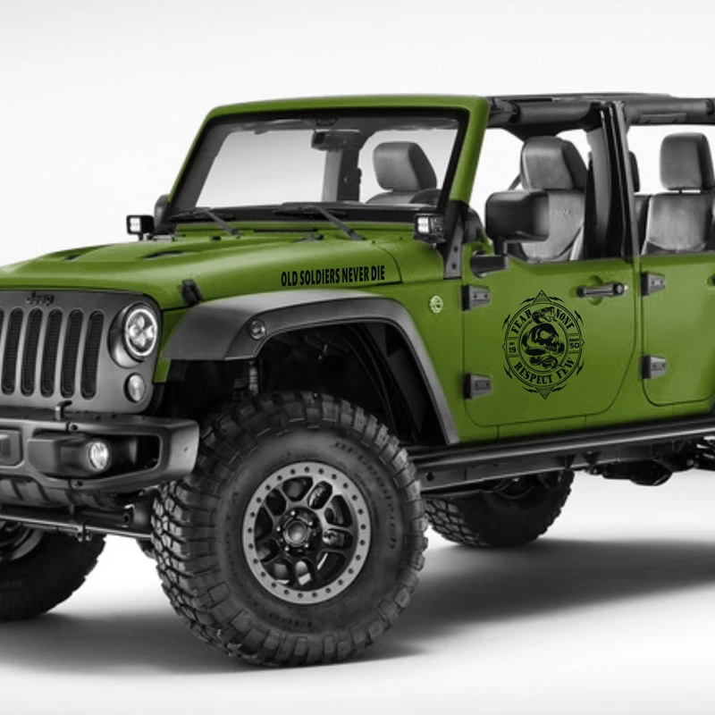 Автомобильные наклейки для JEEP Wrangler Renegade компасы Патриот Чероки Grand Cherokee 4x4 все