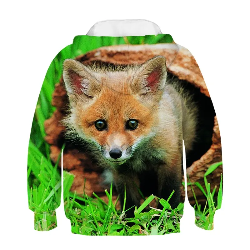 toddler hoodie boy Children's Clothing 3D Fox Hoodie Kids Pullover Girls Sweatshirt Boys Hoodies Clothes For Teen Baby Boy Clothes Toddle Jumper kids sweatshirts