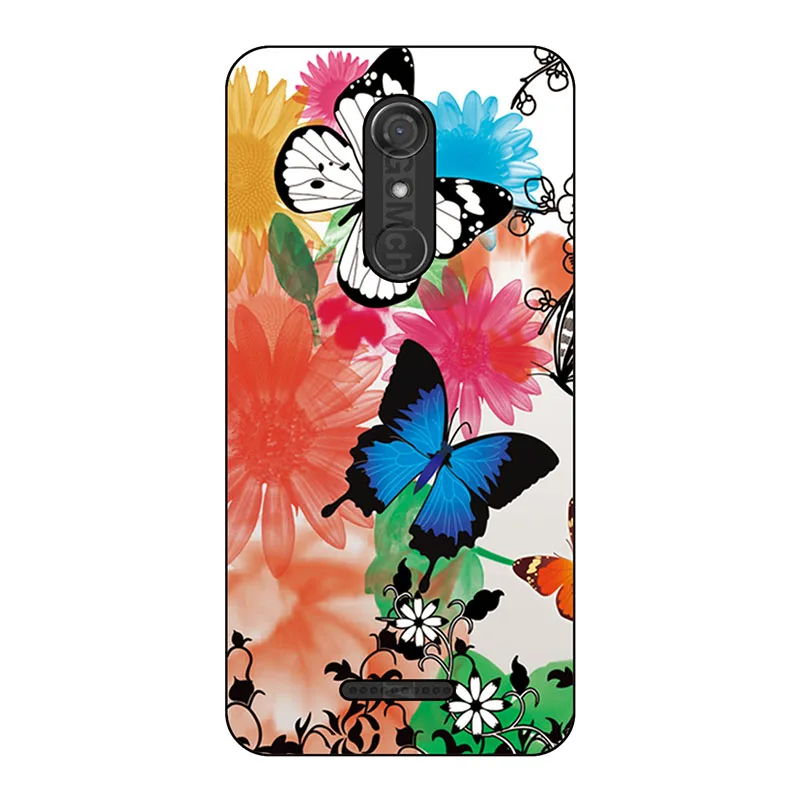 Для Coque Wiko View чехол 5 7 дюймов роскошный мультяшный ТПУ для fundas view мягкий