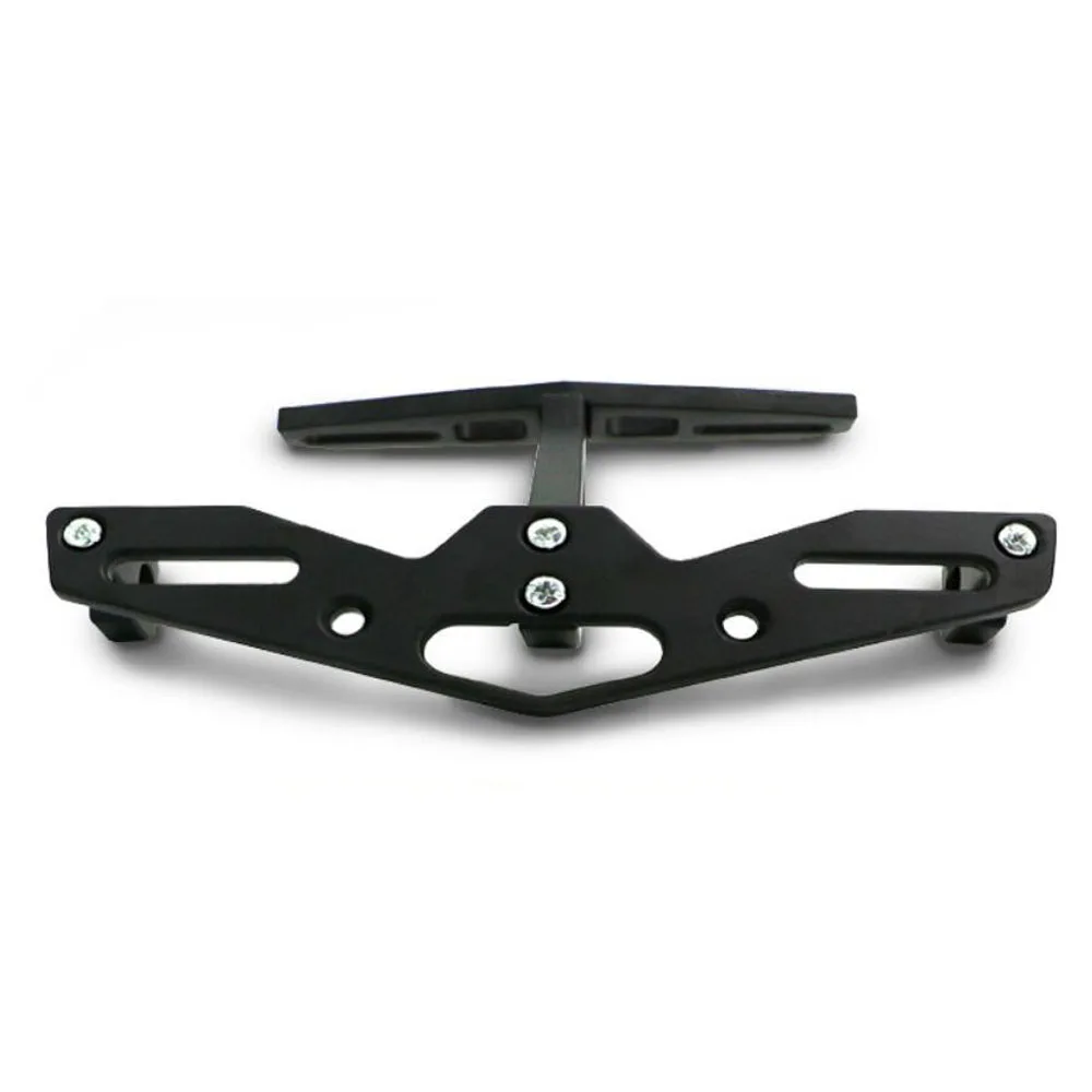 Universal Motorcycle Adjustable License Number Plate Frame Holder Motorbike Aluminum CNC Bracket