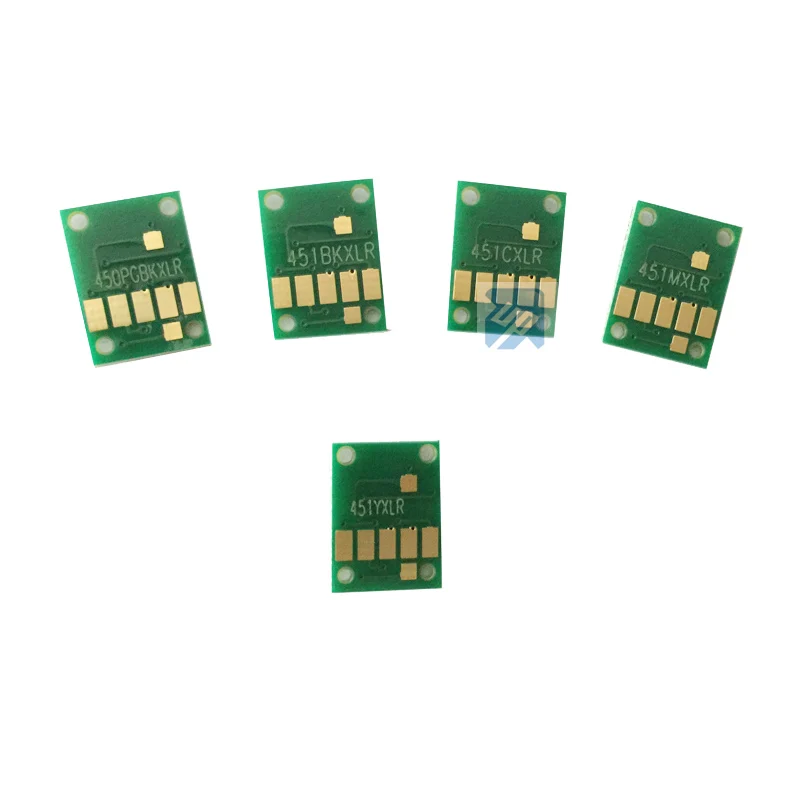 5pcs chip UP PGI-580 PGI580 пустой перезаправляемый картридж для hp canon TS8150 TS8151 TS8152 TS9150 TS9155 TS8250 TS8251 TS8252 принтер - Цвет: 5pcs chip