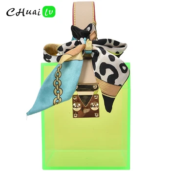 

Transparent HandBag Girl PVC Shoulder Handbag for Women 2020 New Candy Colorsmall Square Bag Fashion Shopper Bag