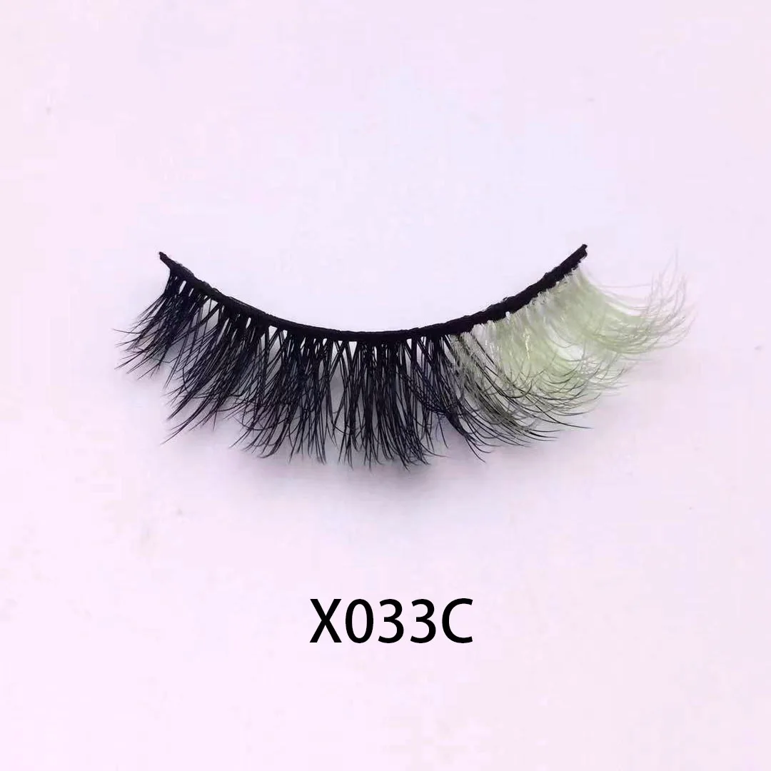 AMAOLASH 3d Color False Lashes Natural Long Colorful Eyelashes Dramatic Makeup Fake Lash Party Colored For Cosplay Halloween -Outlet Maid Outfit Store He0d129c3f60349bfac3cc2399595b3d9J.jpg