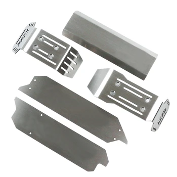 

Metal Chassis Armor Suit Stainless Steel Skid Plate Kit Chassis Armor Protection Plate for RC Car Traxxas 1/10 Maxx