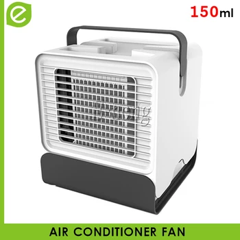 

Mini anion air-conditioning fan USB charging negative ion air conditioning desktop cool fan with night light