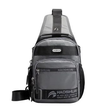 

New unisex trend waist bag fashion sports wind crossbody chest bag waterproof durable multifunctional Small fashion bag#BL1