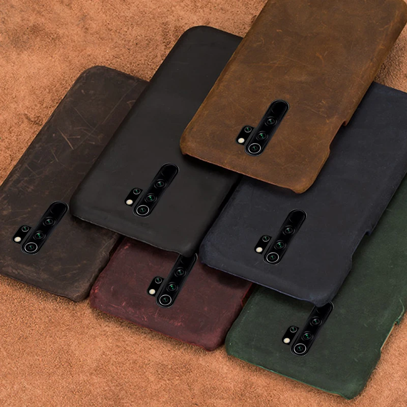 Best Price bXgTE Genuine PULL UP Leather Case for Xiomi Redmi Note 8 7 Pro 7A 8 Note 8T Retro Cover For mi 9 9T Pro SE 8 Lite A3 A2 Note 10 Pro