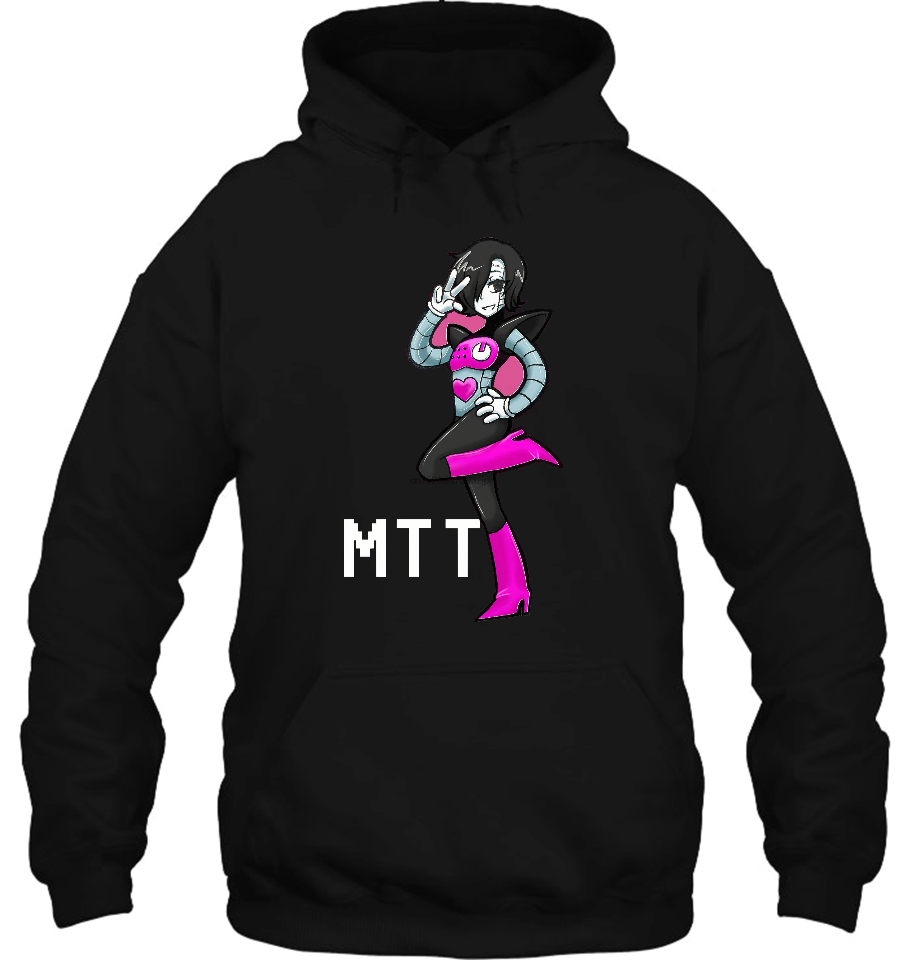 Мужская толстовка Ike3h7 Mettaton Undertale Basic casual (обычные и большие высокие размеры входят