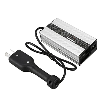 

2 LED Lights Golf Cart Battery Automatic Charger 36V/5A Crows Foot Fast Charge Connector Plug for EZ-Go, Star, Club Car, DS, TXT