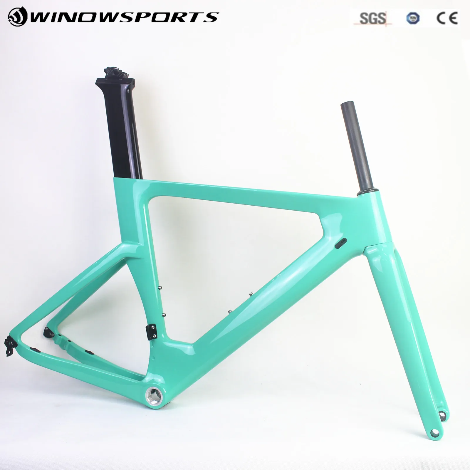54cm carbon road bike frame