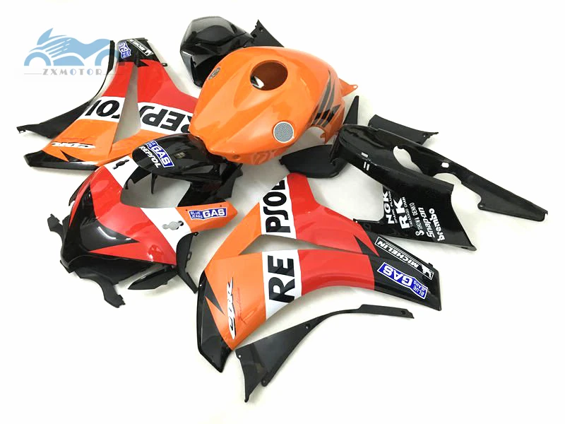 7 подарков впрыска обтекателя комплект Подходит для Honda CBR1000RR 2008-2011 CBR 1000RR 08-11 рынок запчастей АБС пластик обтекатель наборы KQ09