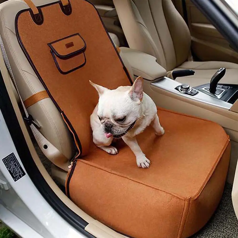 Креативный чехол на сиденье автомобиля для питомца корзина для Щенка Pet Carrier протектор товары для животных