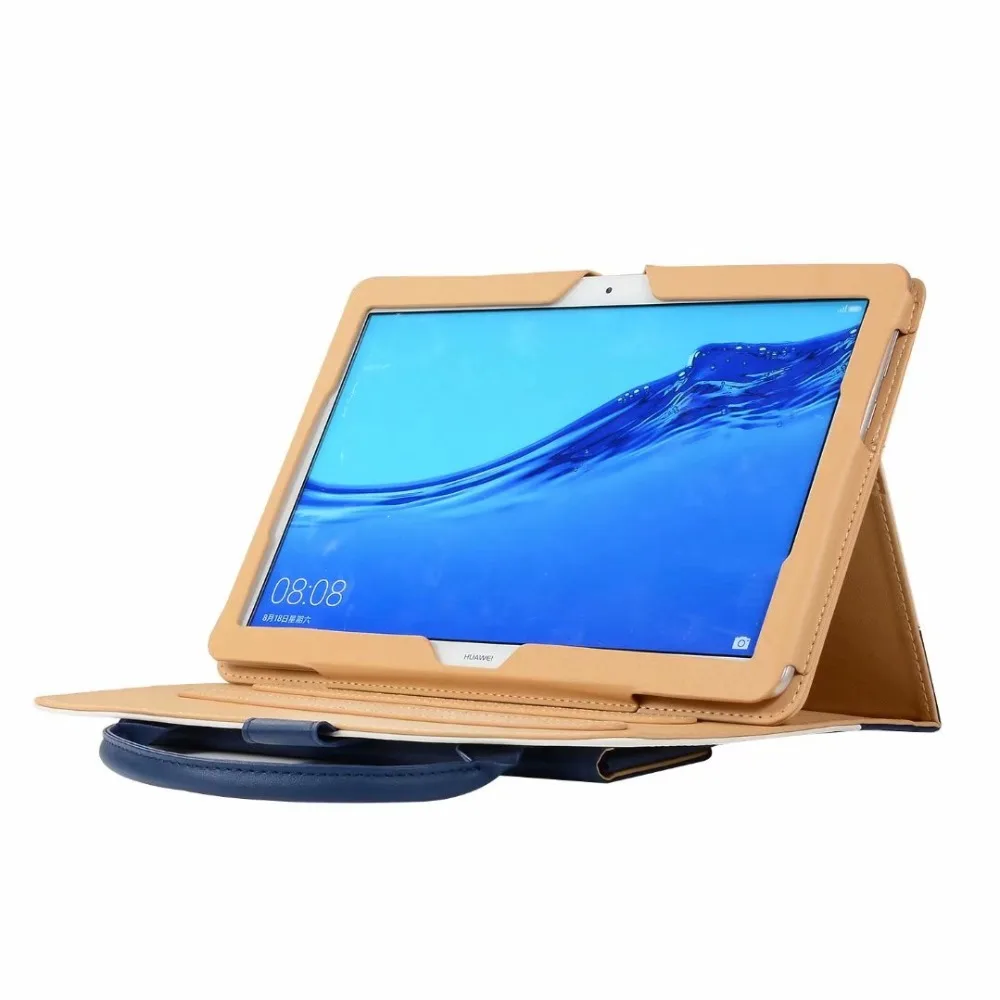 Сумка для huawei MediaPad T5 10 чехол для планшета huawei MediaPad T5 AGS2-W09/L09/L03/W19 10," Магнитный чехол+ ручка