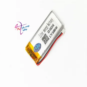 

10 pcs JST ZH 1.5mm 2 pin Battery 602248 3.7V 560MAH Lithium Polymer LiPo Rechargeable cell For Mp3 GPS Vedio game speaker