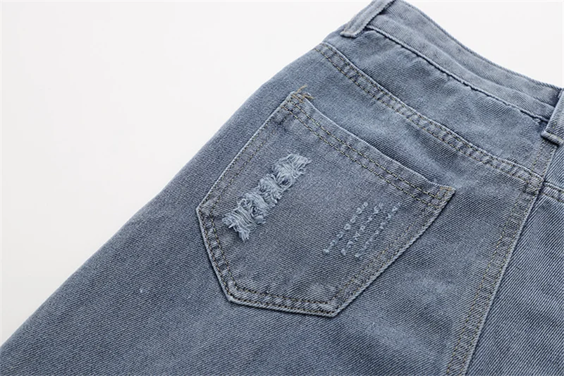 OMIKRON New Women Boyfriend High Waist Jeans Woman Plus Size Denim Jeans Cute Cat Embroidery Pencil Pants Push Up Jeans Femme