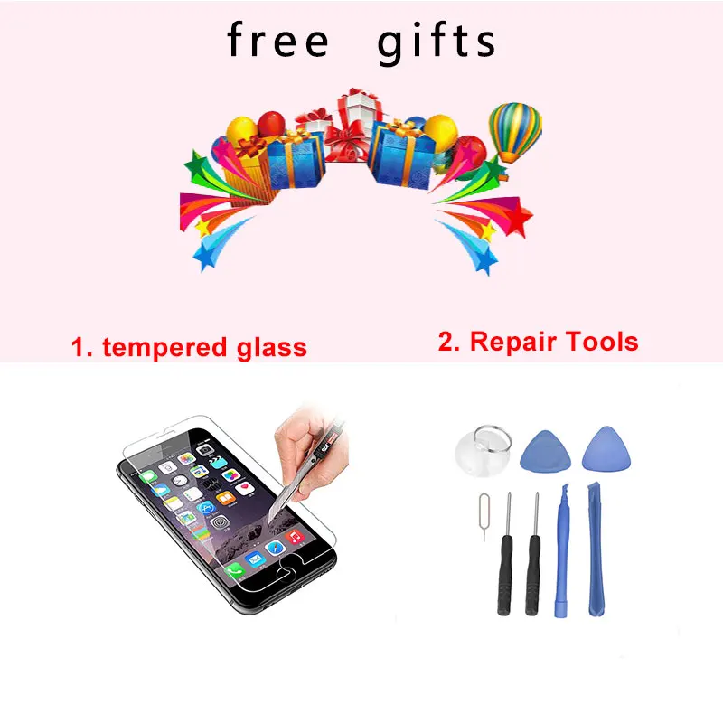 100% качество AAA Tianma ЖК дисплей с сенсорным экраном дигитайзер для iPhone 5S 5 5C SE 6 7 8 6s 4s