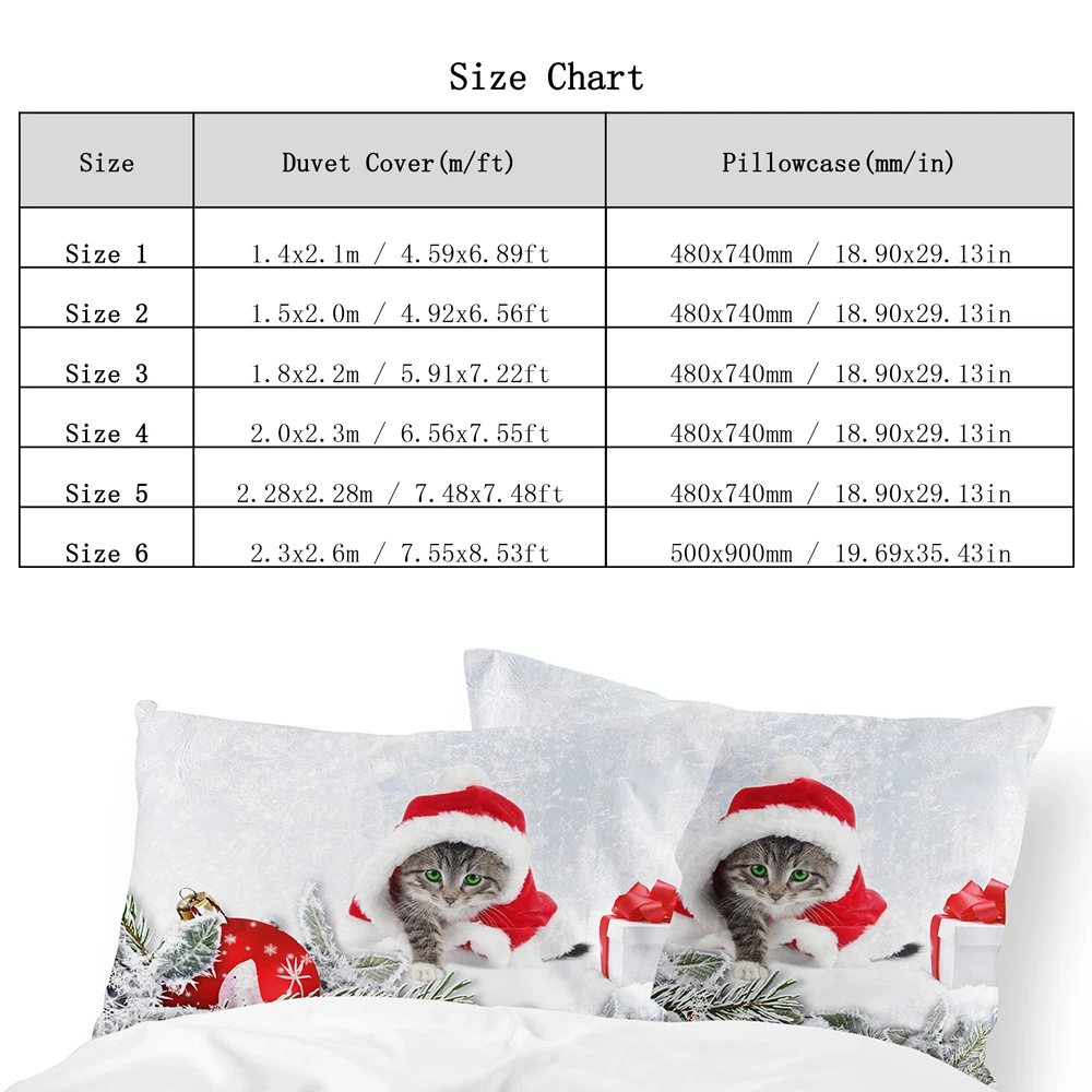 3 шт./компл. Рождество одеяло Постельное белье s 3D принтом пододеяльник с 2 шт наволочки для подушек, Постельное белье постельное белье
