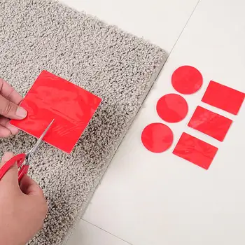 

10pcs No Traces Transparent Strong Seamless Carpet Anti-Slip Mat Fixed Function Adhesive 2020