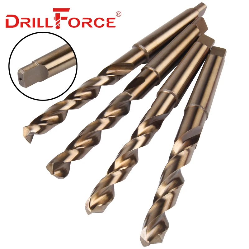 1PC 6mm 30mm HSS Cobalt Taper Shank Twist Drill Bit(6/7/8/9/10/11/12/13/14/15/16/17/18/19/20/21