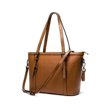 Luufan, женские большие сумки, сумки, женские сумки из натуральной кожи с верхней ручкой, сумка-мессенджер, кожаная сумка-тоут, сумки через плечо для женщин