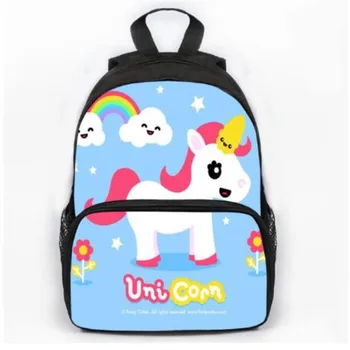 

New Unicorn Backpack for Girls Boys Bag cartable enfant Children School Bags Kawaii mochila Toddlers Cartoon Kindergarten Bag