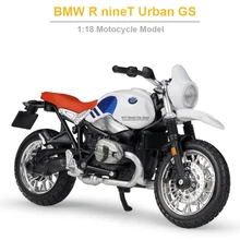 

1/18 R NineT Urban GS Alloy BMW Motorcycle Model Toys Mini Alloy Moto Model Toys For Children Toys Christmas Gifts Free Shipping