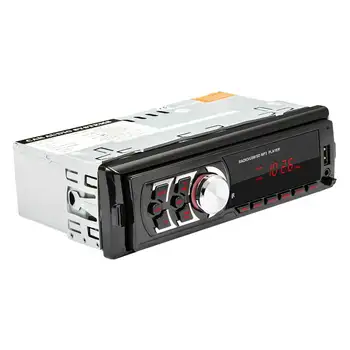

12V Car MP3 Player FM Radio Lossless Music Remote Control Stereo Handsfree Calls Detachable Panel Bluetooth 4.0 AUX In Vintage