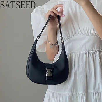 

Nylon Crescent Bag 2020 New Fashion Shoulder Bag Chain Armpit Bag Portable Female Bag Messenger Small Bag Purses Crossbody
