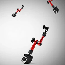 Металлическая база, набор тестовых индикаторов, гибкая Магнитная стойка для накладных ногтей, настольная измерительная универсальная шкала с держателем, мини коррекционный Калибр