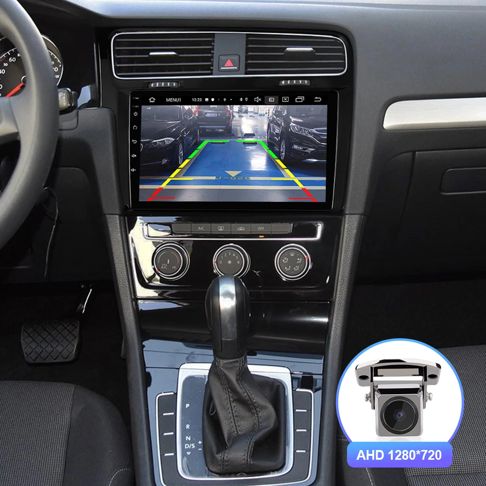 Автомагнитола Isudar V72 Android 10 для VW/Volkswagen/Golf 7 GPS автомобильный мультимедийный плеер