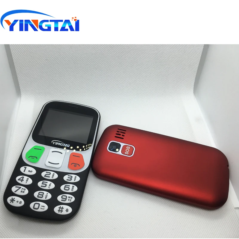 Бар особенности телефон для пожилых людей YINGTAI T47 2G телефон для пожилых людей большой динамик клавиатура SOS мобильный телефон