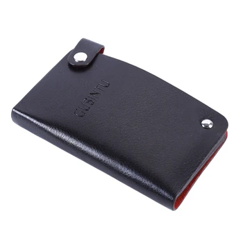 

Men Women PU Leather Function Card Case Business Card Holder Credit Passport Card Bag ID Passport Card Wallet